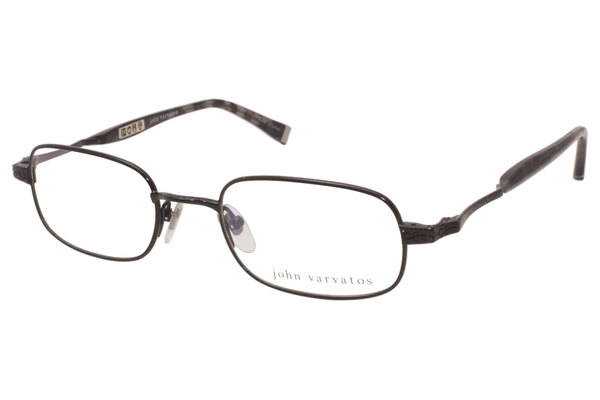  John Varvatos V140 Eyeglasses Men's Full Rim Rectangular Optical Frame 