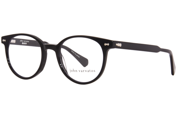  John Varvatos VJV434 Eyeglasses Men's Full Rim Oval Shape 