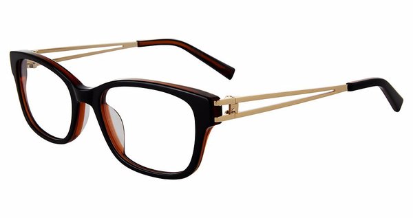  Jones New York VJOP250 Eyeglasses Women's Petite Full Rim Rectangle Shape 