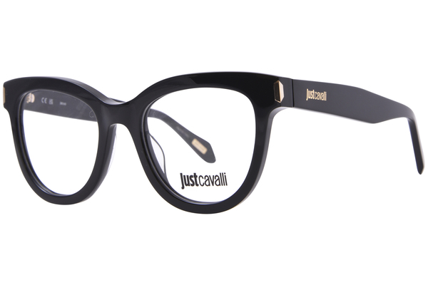  Just Cavalli VJC004 Eyeglasses Women's Full Rim Cat Eye 