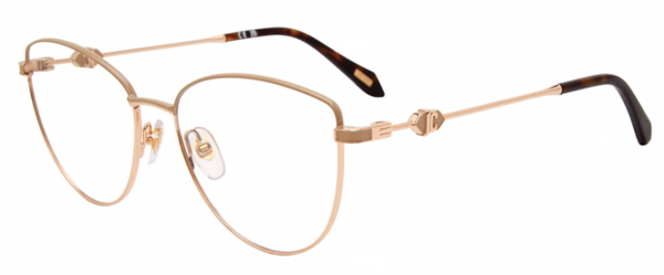  Just Cavalli VJC014 Eyeglasses Women's Full Rim Cat Eye 