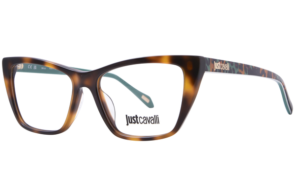  Just Cavalli VJC045 Eyeglasses Women's Full Rim Cat Eye 