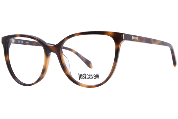  Just Cavalli VJC052 Eyeglasses Women's Full Rim Cat Eye 