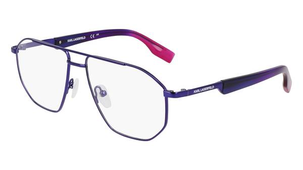 Karl Lagerfeld KL353 Eyeglasses Full Rim Pilot