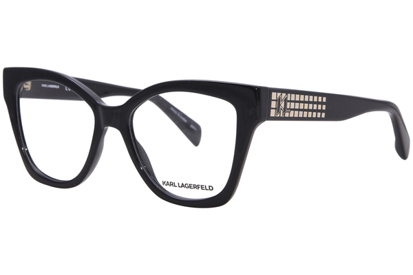  Karl Lagerfeld KL6150 Eyeglasses Women's Full Rim Cat Eye 