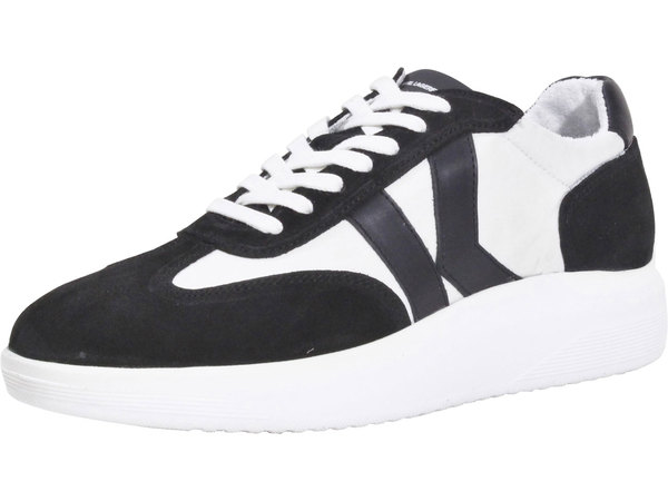 Karl Lagerfeld Paris Men's Sneakers Lace Up Low Top Logo