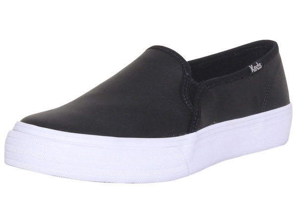  Keds Women's Double-Decker-Leather Sneakers Slip-On Shoes 