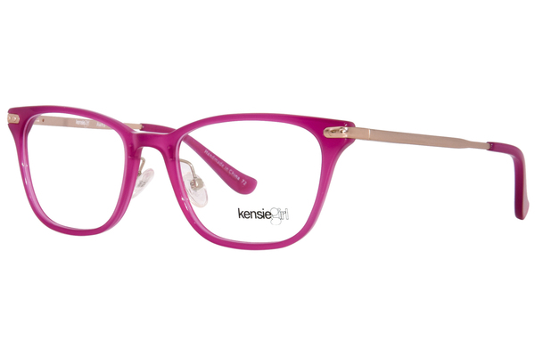  Kensie Awks Eyeglasses Youth Girl's Full Rim Square Shape 