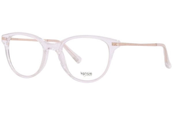  Kensie Haute Eyeglasses Women's Full Rim Round Shape 