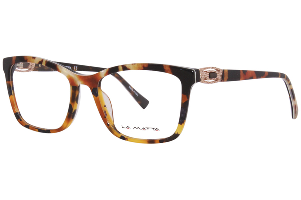  La Matta LM3326 Eyeglasses Women's Full Rim Square Shape 