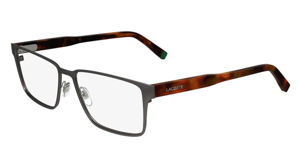  Lacoste L2297 Eyeglasses Men's Full Rim Rectangle Shape 