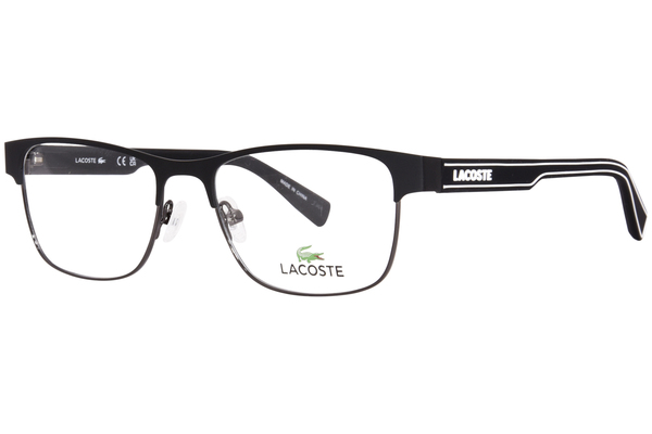 Lacoste L3111 Eyeglasses Youth Kids Boy's Full Rim Rectangle Shape