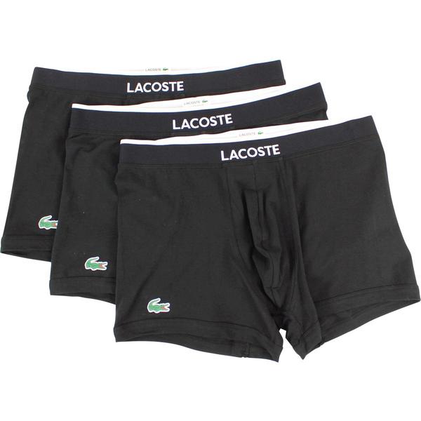  Lacoste Men's 3-Pc Colours Stretch Boxers Trunks Underwear 