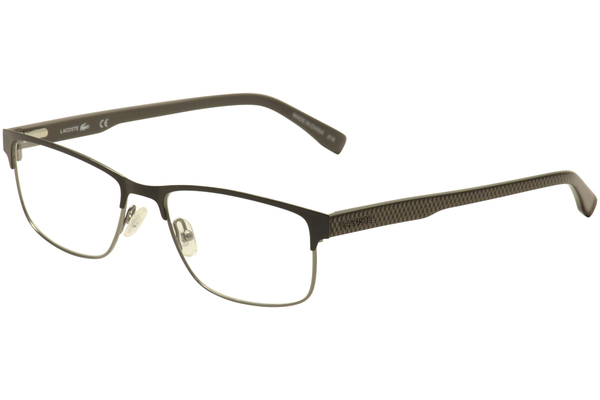  Lacoste L2217 Eyeglasses Men's Full Rim Rectangle Shape 