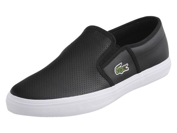 lacoste mens slip on shoes