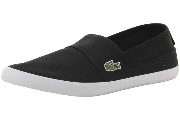  Lacoste Men's Marice Canvas Slip-On Loafers Shoes 