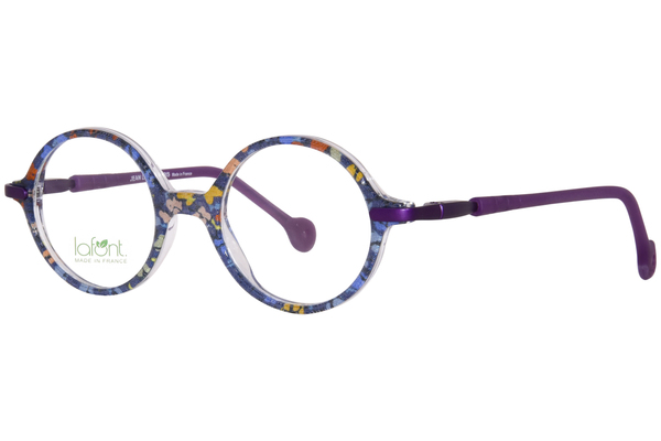  Lafont Micmac Eyeglasses Youth Kids Girl's Full Rim Round Shape 