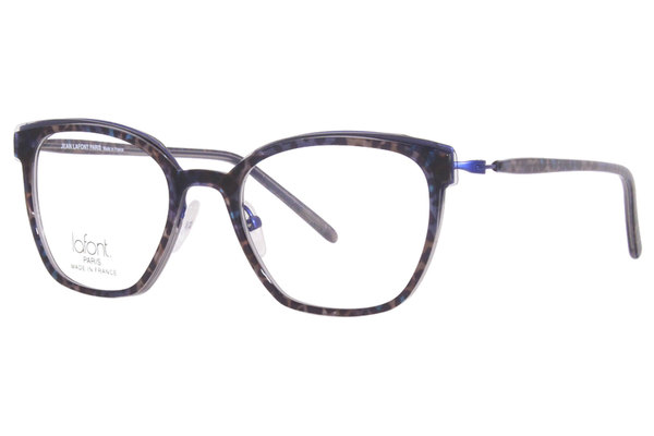  Lafont Paris Intimate Eyeglasses Women's Full Rim Rectangle Shape 