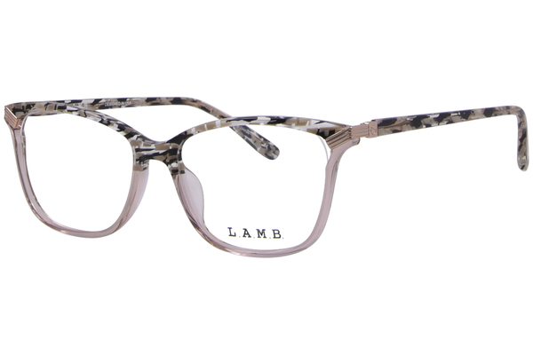  L.A.M.B. LA112 Eyeglasses Women's Full Rim Square Shape 