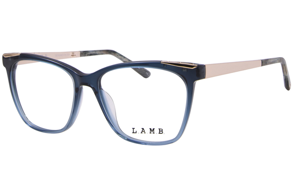 L.A.M.B. LA119 Eyeglasses Women's Full Rim Oval Shape