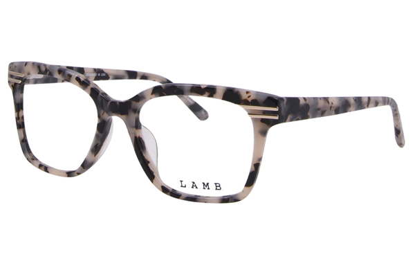 L.A.M.B. LAUF105 Eyeglasses Women's Full Rim Square Shape