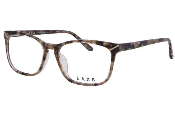 L.A.M.B. LAUF106 Eyeglasses Women's Full Rim Oval Shape