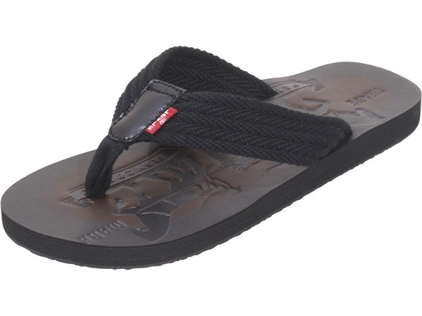  Levis Men's Two-Horse Flip-Flops Sandals Shoes Embossed Logo 