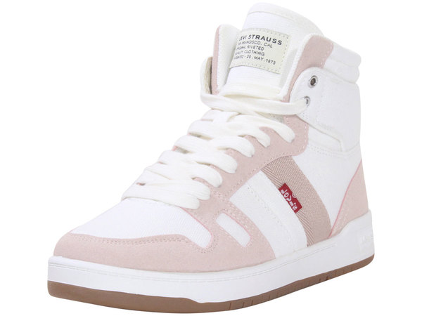  Levis Women's BB-HI-DTE Sneakers Canvas High-Top Shoes 