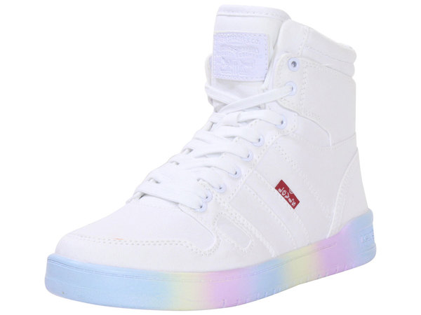  Levis Women's BB-HI-Ombre Sneakers Canvas High-Top Shoes 