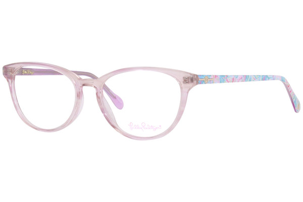  Lilly Pulitzer Adler Eyeglasses Women's Full Rim Cat Eye 