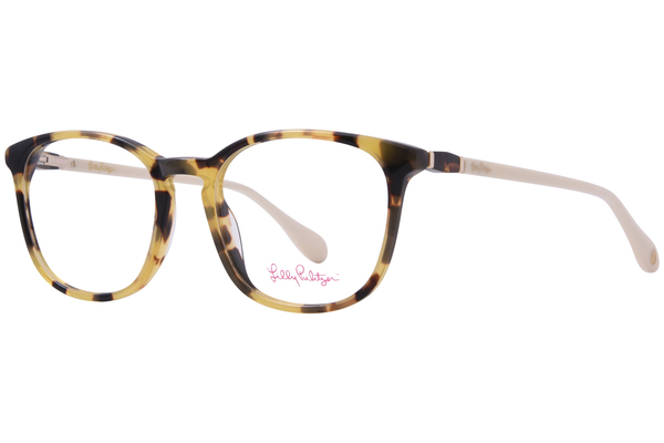 Lilly Pulitzer Carter Eyeglasses Women's Full Rim Square Shape