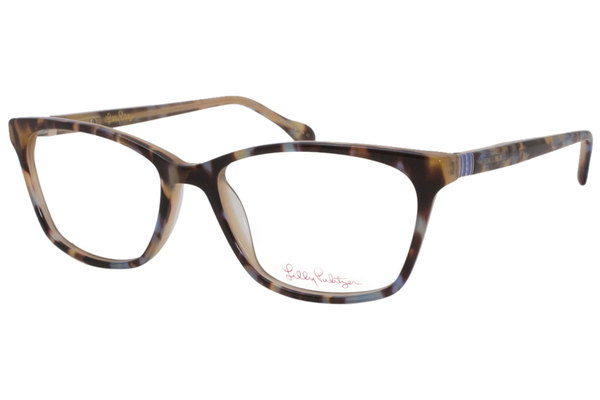 Lilly Pulitzer Ellison Eyeglasses Women's Full Rim Cat Eye Optical Frame