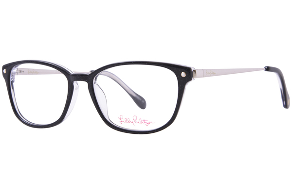 Lilly Pulitzer Faye Eyeglasses Women's Full Rim Rectangle Shape