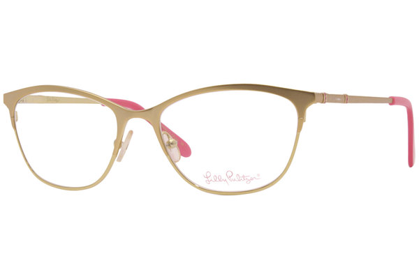 Lilly Pulitzer Georgina Eyeglasses Women's Full Rim Cat Eye