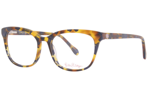 Lilly Pulitzer Kimber Eyeglasses Women's Full Rim Square Shape