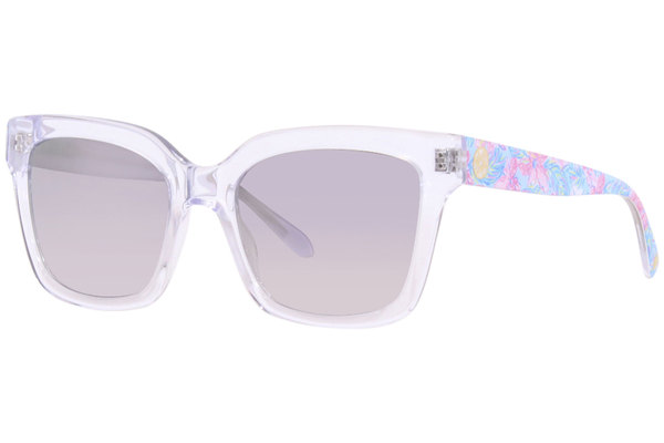  Lilly Pulitzer Santorini Sunglasses Women's Square Shape 