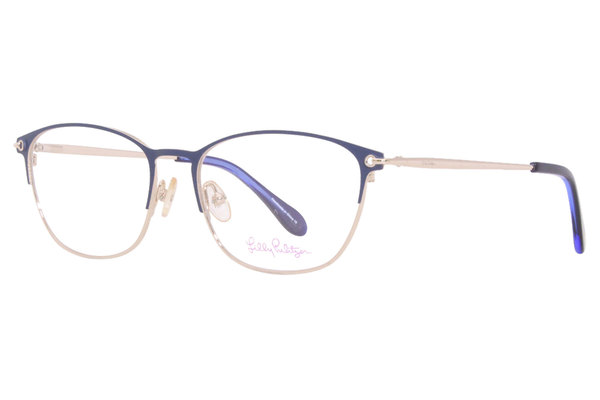  Lilly Pulitzer Starboard Eyeglasses Women's Full Rim Square Optical Frame 