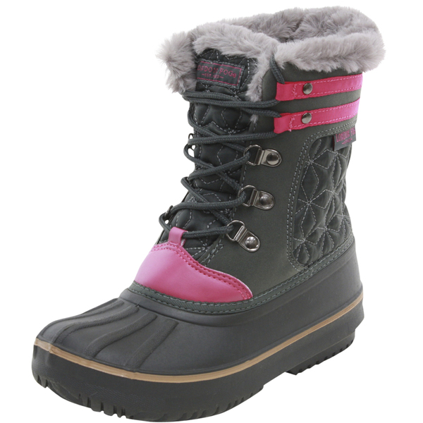  London Fog Little/Big Girl's Chiswick Water Resistant Snow Boots Shoes 