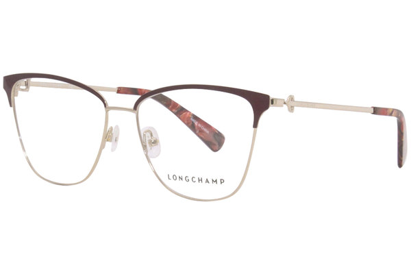 Longchamp LO2142 Eyeglasses Women's Full Rim Pilot Optical Frame