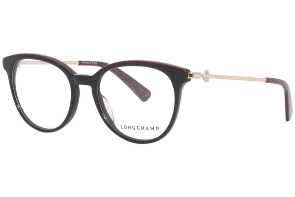 Longchamp LO2667 Eyeglasses Women's Full Rim Round Optical Frame