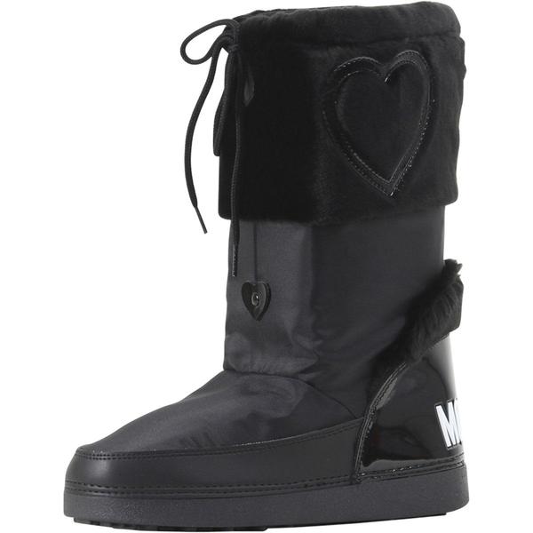  Love Moschino Women's Heart Winter Snow Boots Shoes 