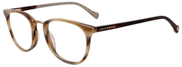  Lucky Brand D217 Eyeglasses Women's Full Rim Square Shape 