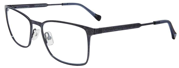 Lucky Brand D312 Eyeglasses Men's Full Rim Rectangle Shape