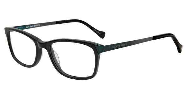  Lucky Brand D714 Eyeglasses Youth Kids Girl's Full Rim Rectangle Shape 