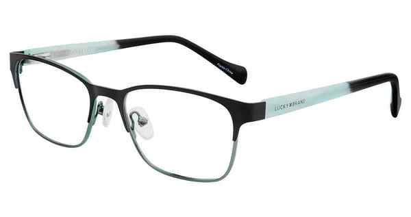 Lucky Brand D715 Eyeglasses Youth Kids Girl's Full Rim Square Shape