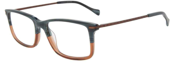 Lucky Brand VLBD423 Eyeglasses Frame Men's Full Rim Rectangular