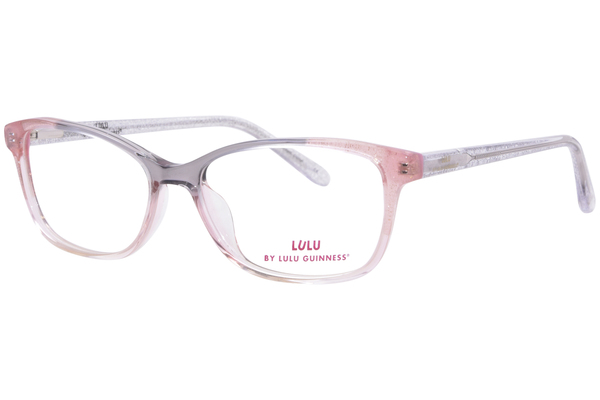  Lulu By Lulu Guinness LK041 Eyeglasses Youth Kids Girl's Full Rim 