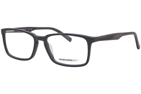  Marchon M-Moore Eyeglasses Men's Full Rim Rectangle Shape 