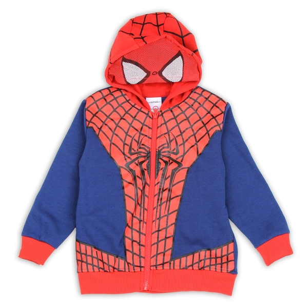  Marvel Spiderman Toddler Boy's Spiderman Suit Masked Hoodie 