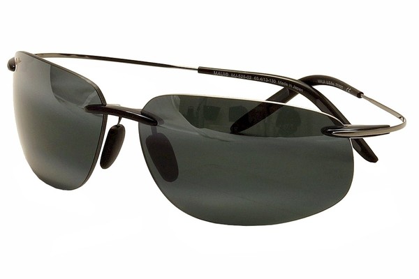  Maui Jim Mala MJ525-02 MJ/525-02 Sport Polarized Sunglasses 